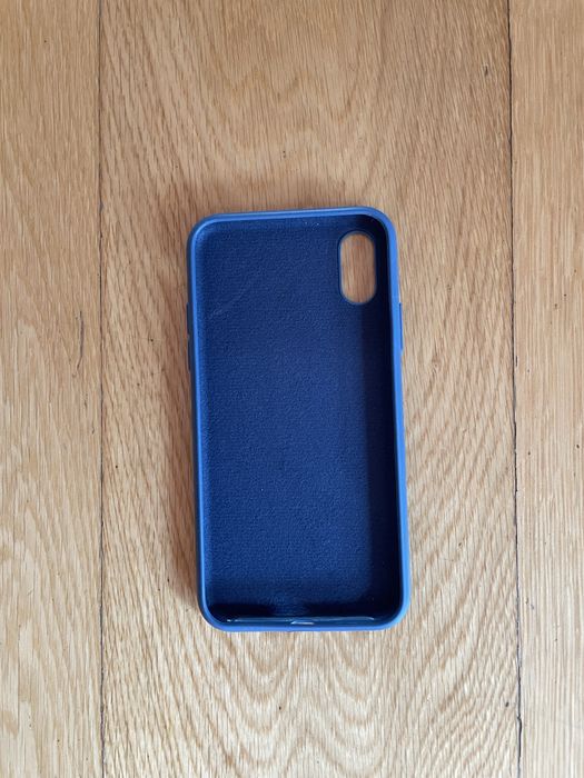 Capa iphone XS azul marinho