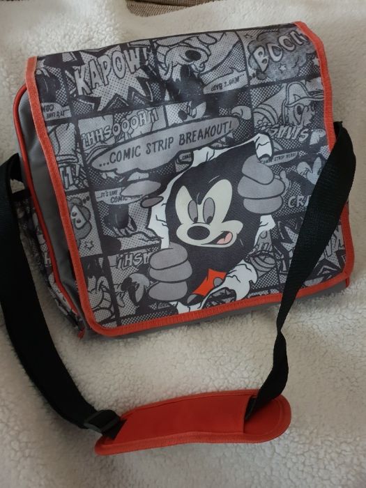 Pasta tira cole Disney + bolsa