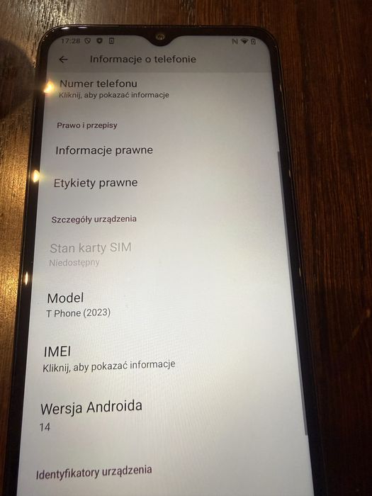 T phone 2023 Idealny