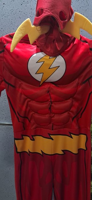 Strój przebranie kostium Flash