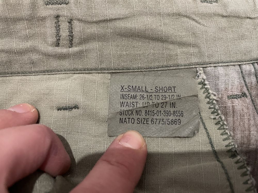 Spodnie BDU cotton Woodland XSmall Short