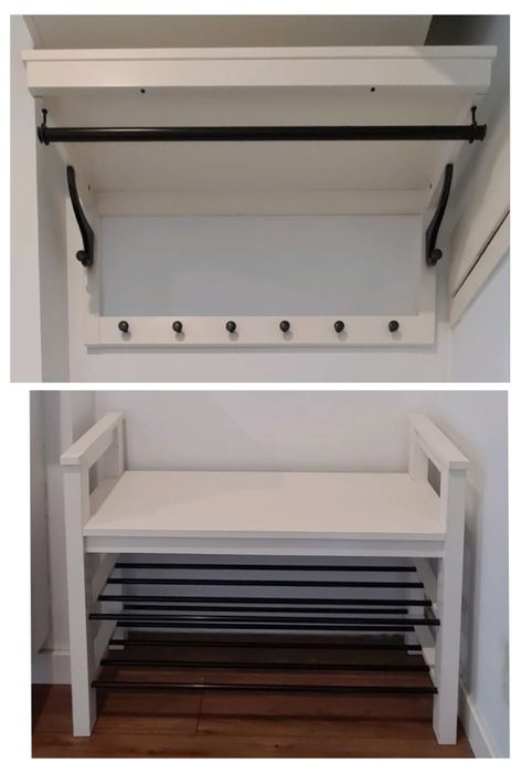 Zestaw do przedpokoju - IKEA Hemnes