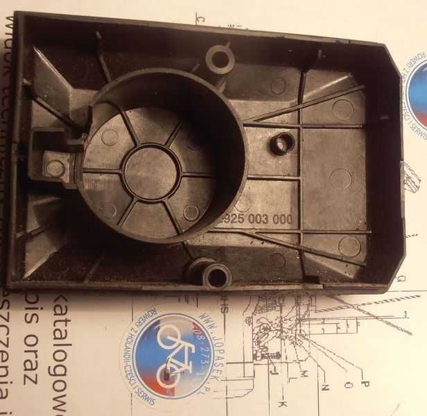Obudowa filtra powietrza rower silnik sachs301 SPARTAMET SAXONETTE