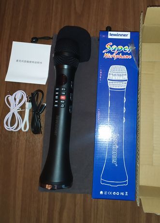 Беспроводной караоке-микрофон с колонкой MicMagic L-699 20W НОВЫЙ