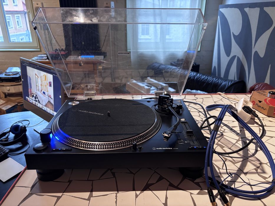 Audio Technica AT-LP140XP Czarny - Piękny (Brak igły/adaptera 45)