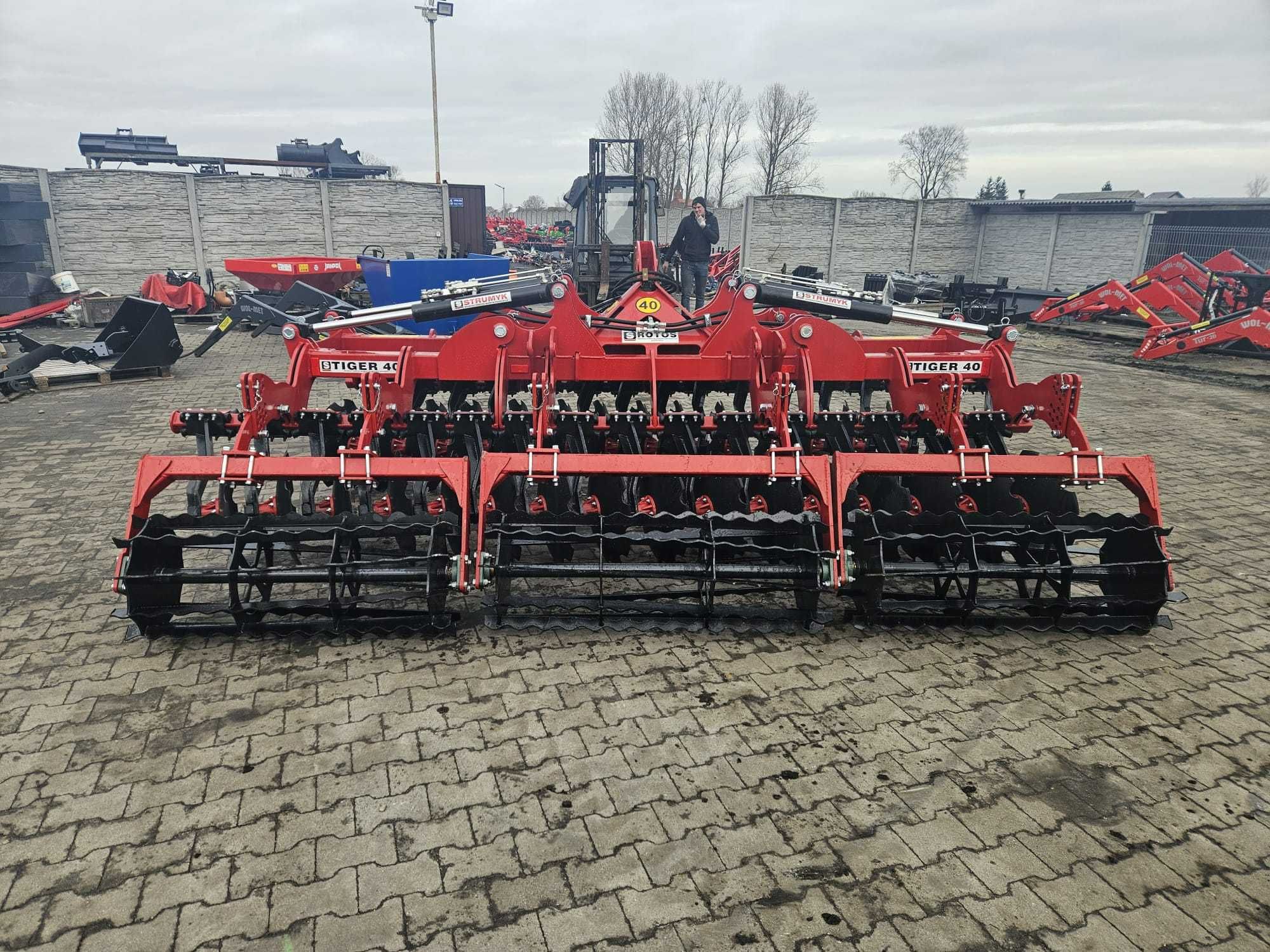 BRONA talerzowa HYDRAULICZNA ROTOS IV RH Strumyk transport 4-6m