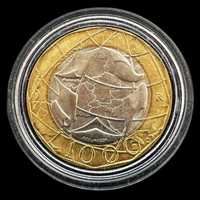 Moeda de 1000 Liras - 1997 - Itália