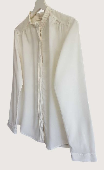 Damska elegancka bluzka/koszula ecri długim rękawem Journey 40/L