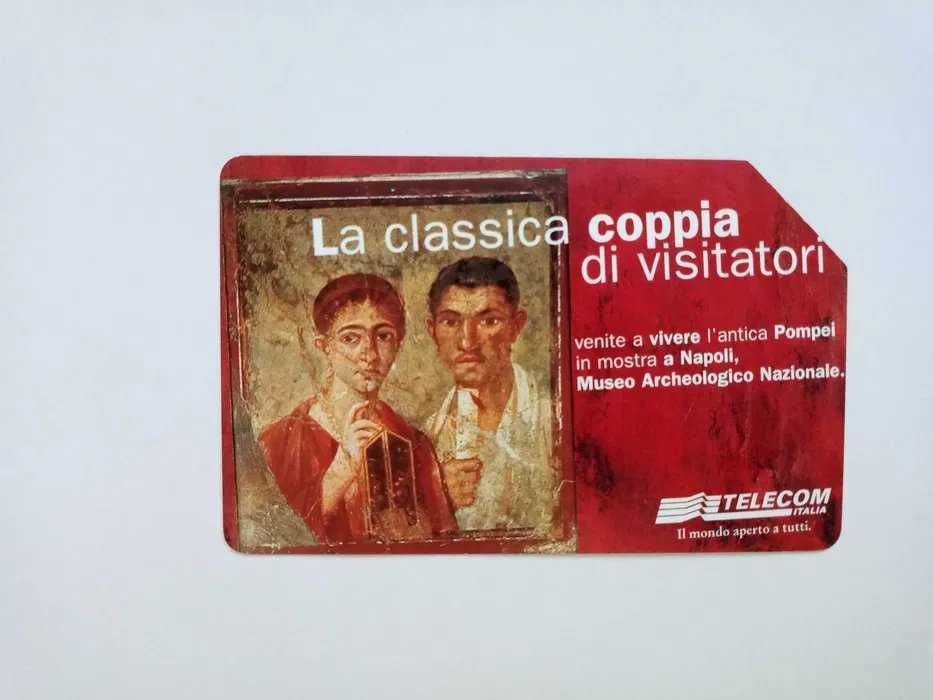 Różne III [włoskie karty telefoniczne] [8 kart]