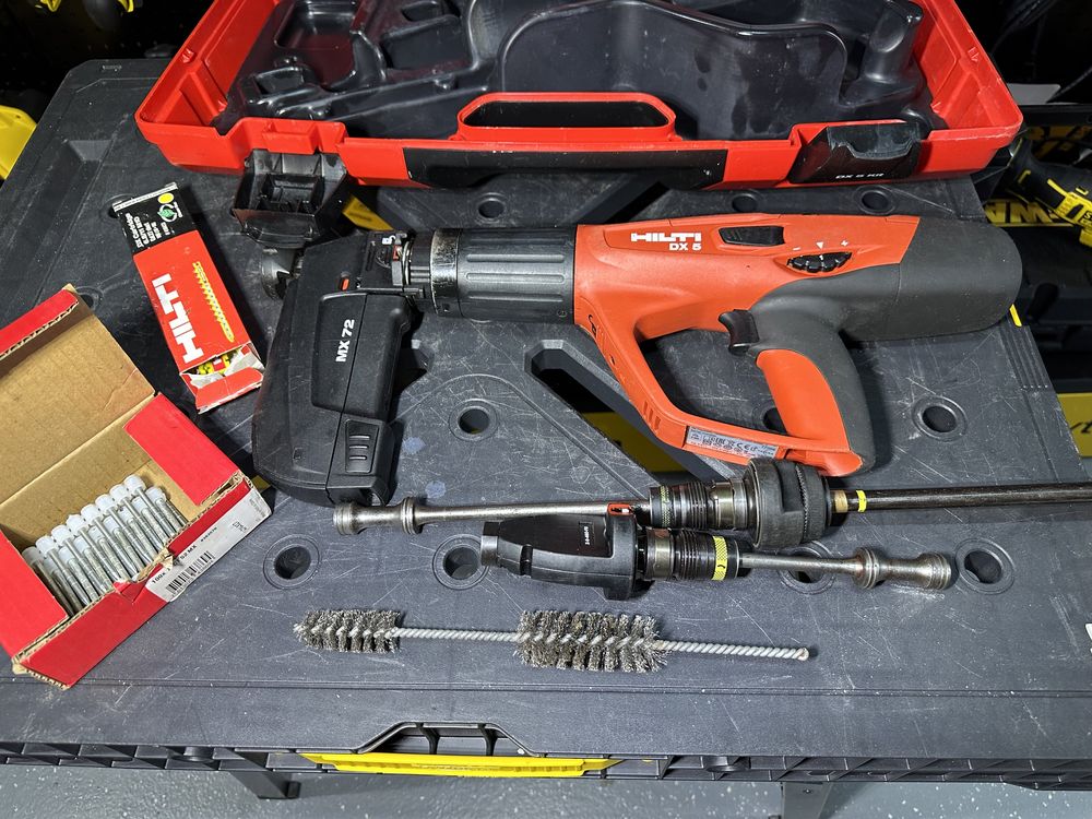 пороховий монтажний  пістолет Hilti DX 5 KIT Хілті