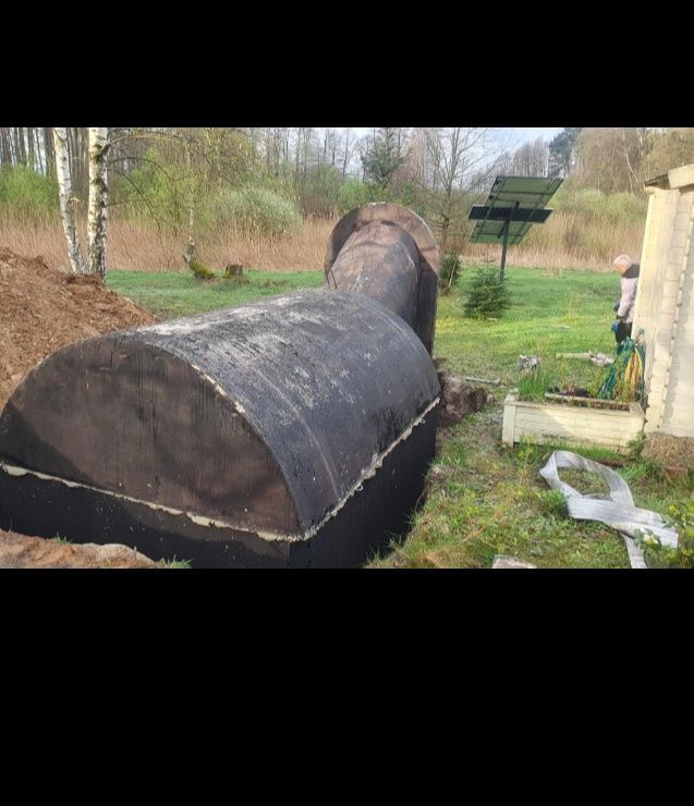Szambo betonowe z montażem 10m3 zbiornik betonowy zbiornik na wode