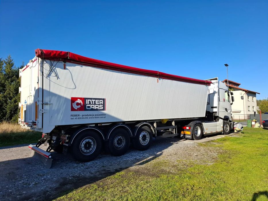 Feber Inter Cars 47M3  Wywrotka Feber Inter Cars 47 m3 139 pln Jak Nowa przebieg 120 tys km