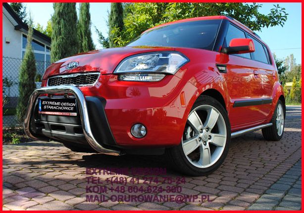 Orurowanie z grillem KIA Sportage HOMOLOGACJA