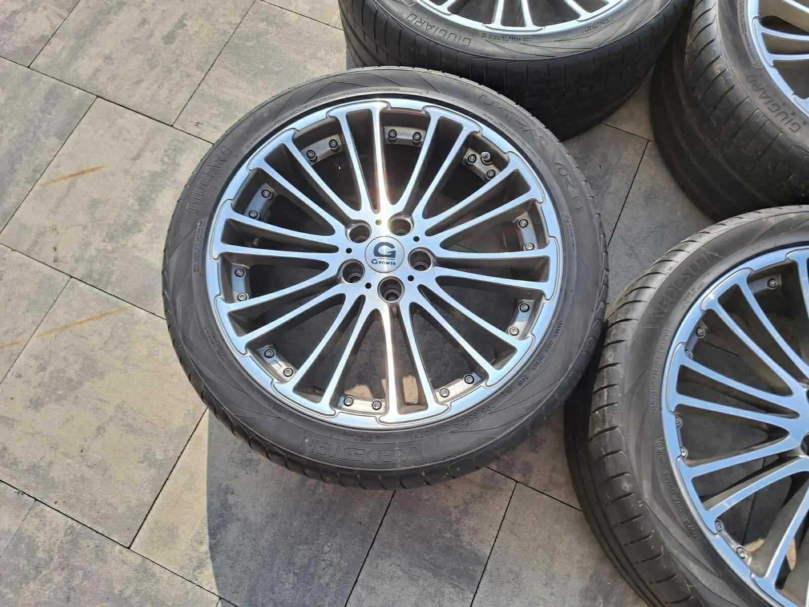 Oryginalne felgi 21 cali BMW 6 E64 E63 G power 645i 650i M6 Hurricane