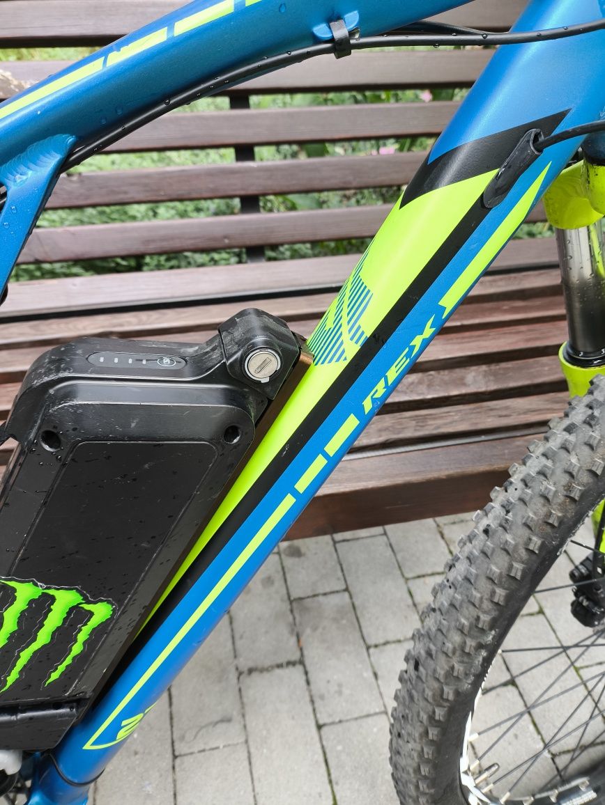 Rower elektryczny bergstraiger M 27.5 MTB treking full suspension nowe