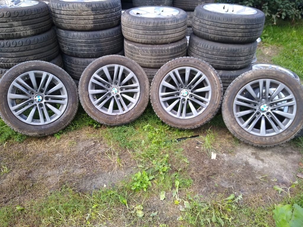 Felgi BMW styling 283 16 cali Czarne Malowane Proszkowo