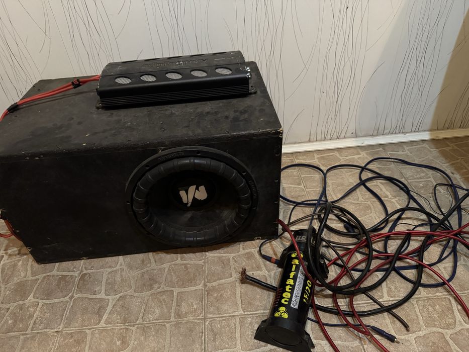 Продам саб и усилитель