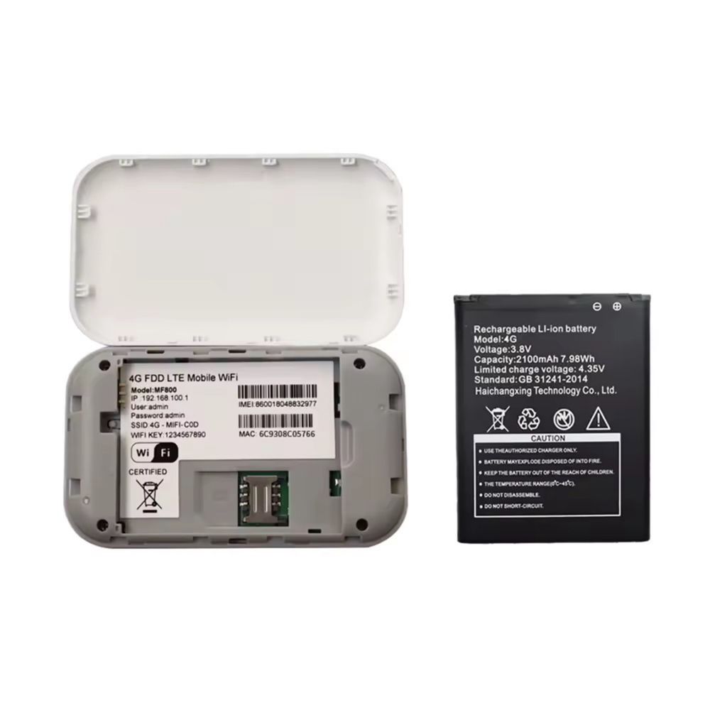 Скоростной универсальный 4G модем/роутер 4G LTE Mobile WiFi MF800-2