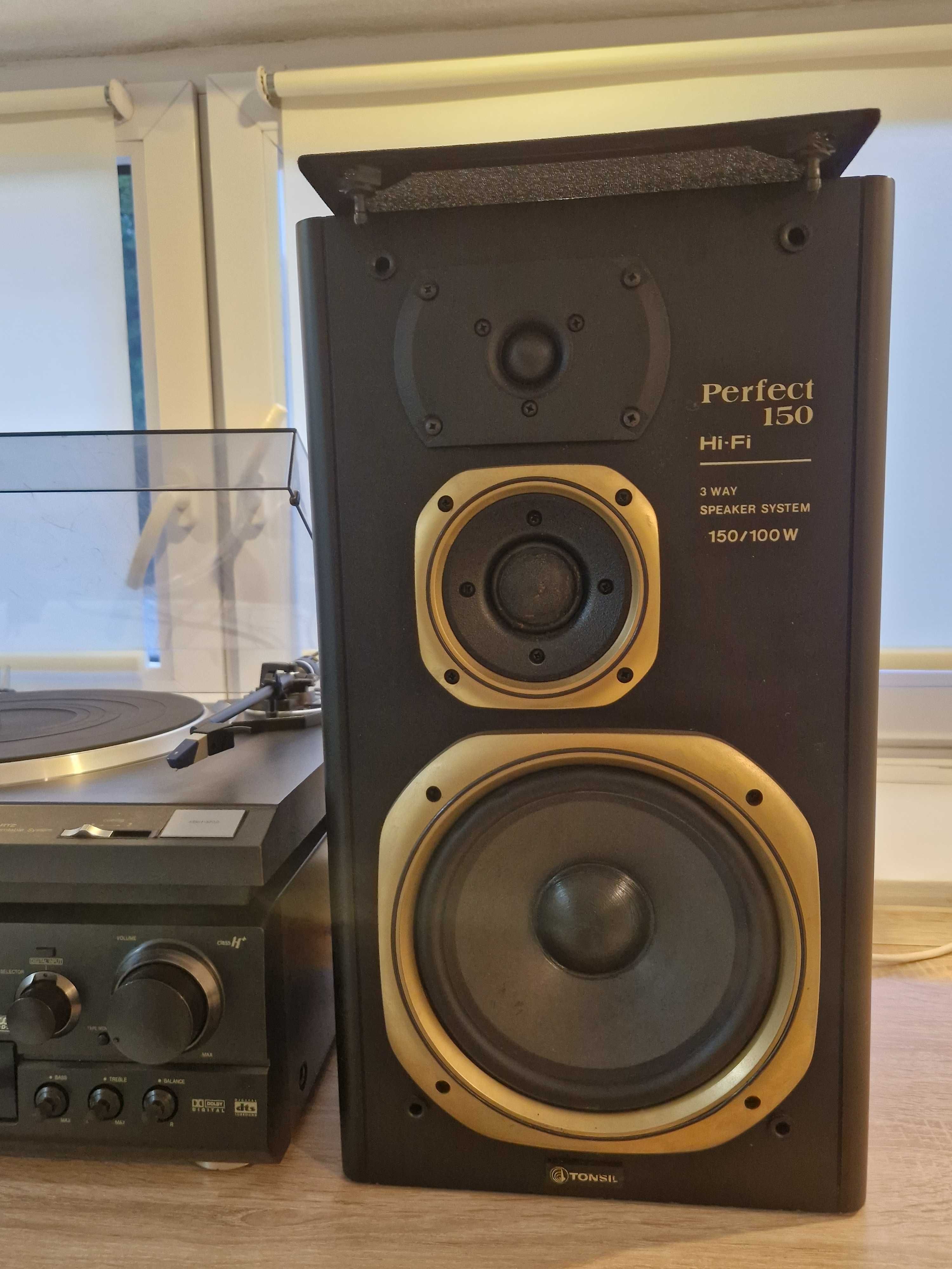 Zestaw  Technics SA DX940  SL QX300 Kolumny Tonsil