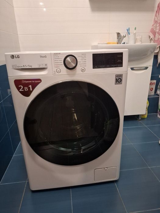 Пральна машина з сушаркою LG f2v9gw9w 8.5кг
