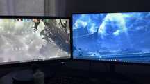 DESKTOP GAMING HP + 2 ECRAS + TECLADO + RATO