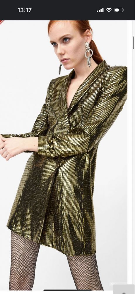 Платье пиджак Zara