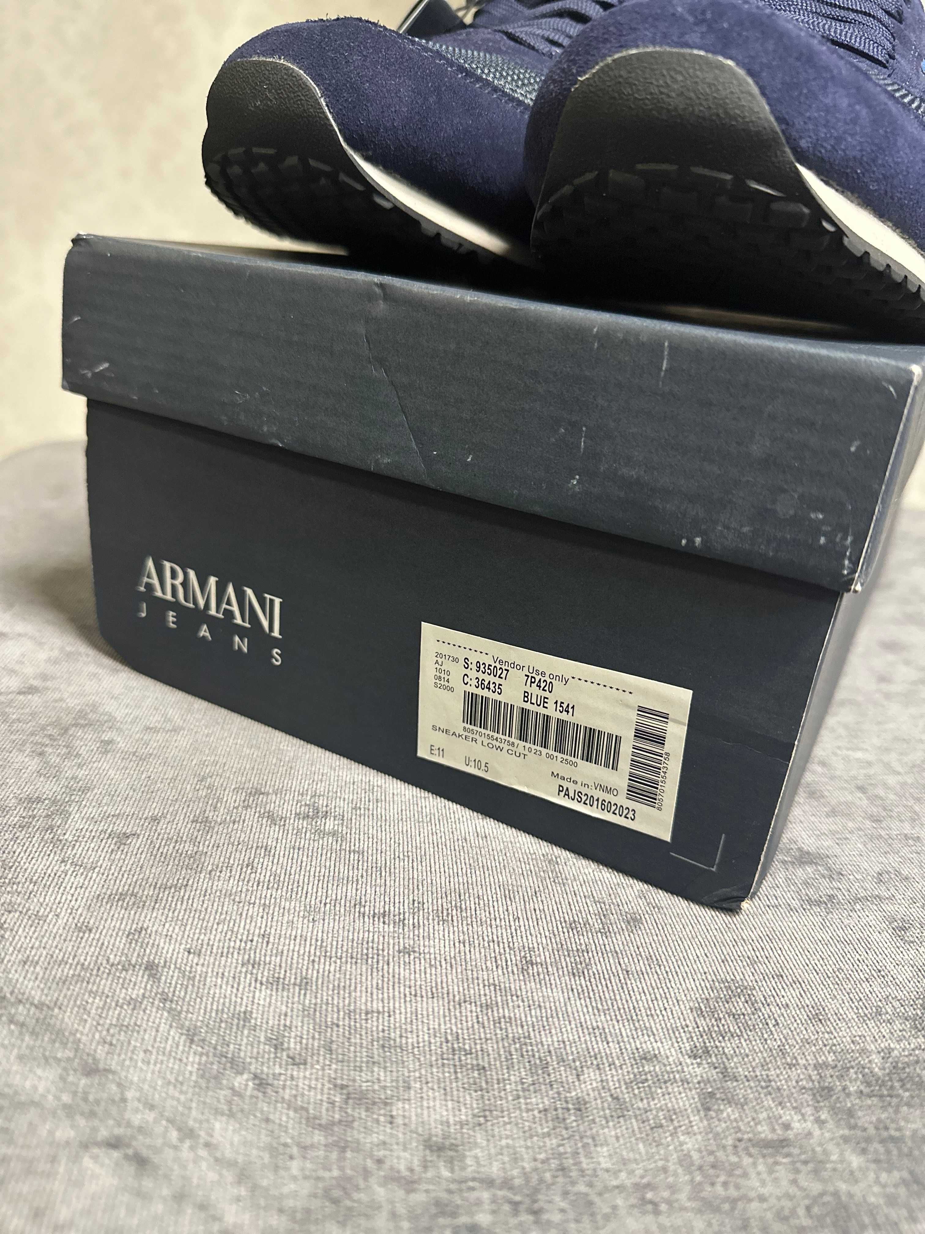 Buty Armani Jeans Sneaker Low Cut Męskie rozmiar.44