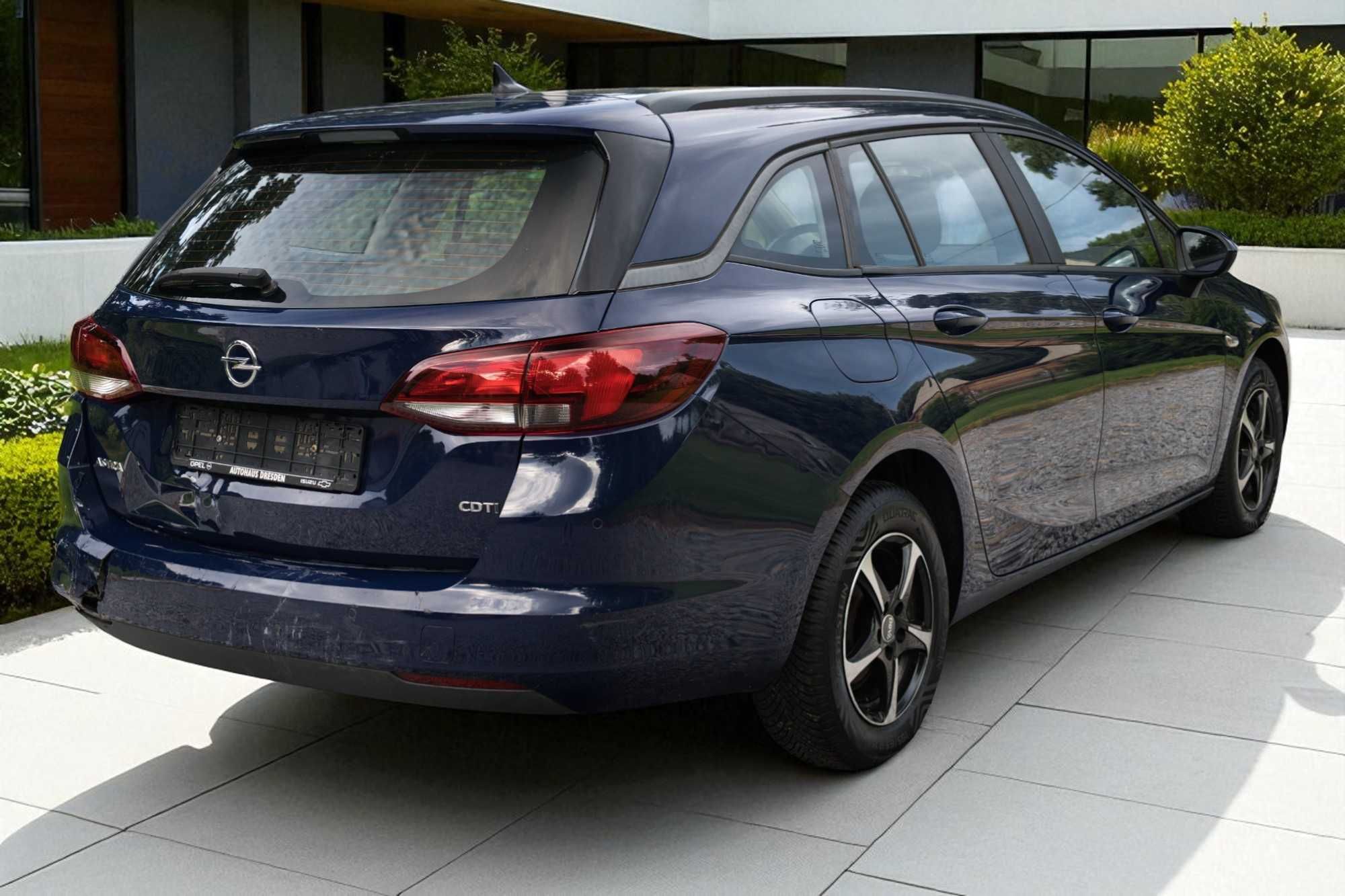 Opel Astra K • 1.6 CDTI • 2016 • Manual • 178 tys. km • Uszkodzony