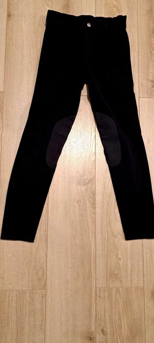 Bryczesy dla dzieci Fauganza spodnie 140 do jazdy konnej