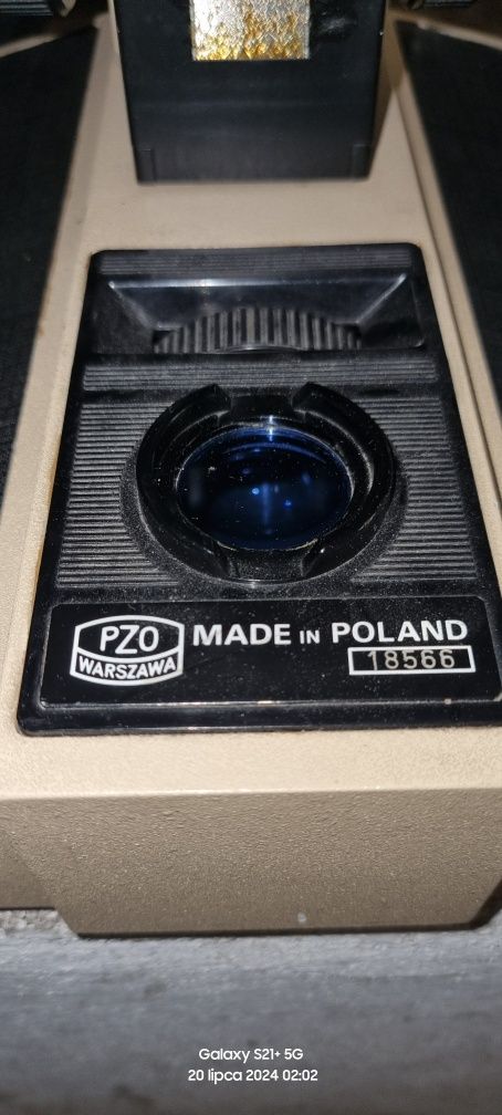 Mikroskop Biolar PZO Warszawa Biologiczny