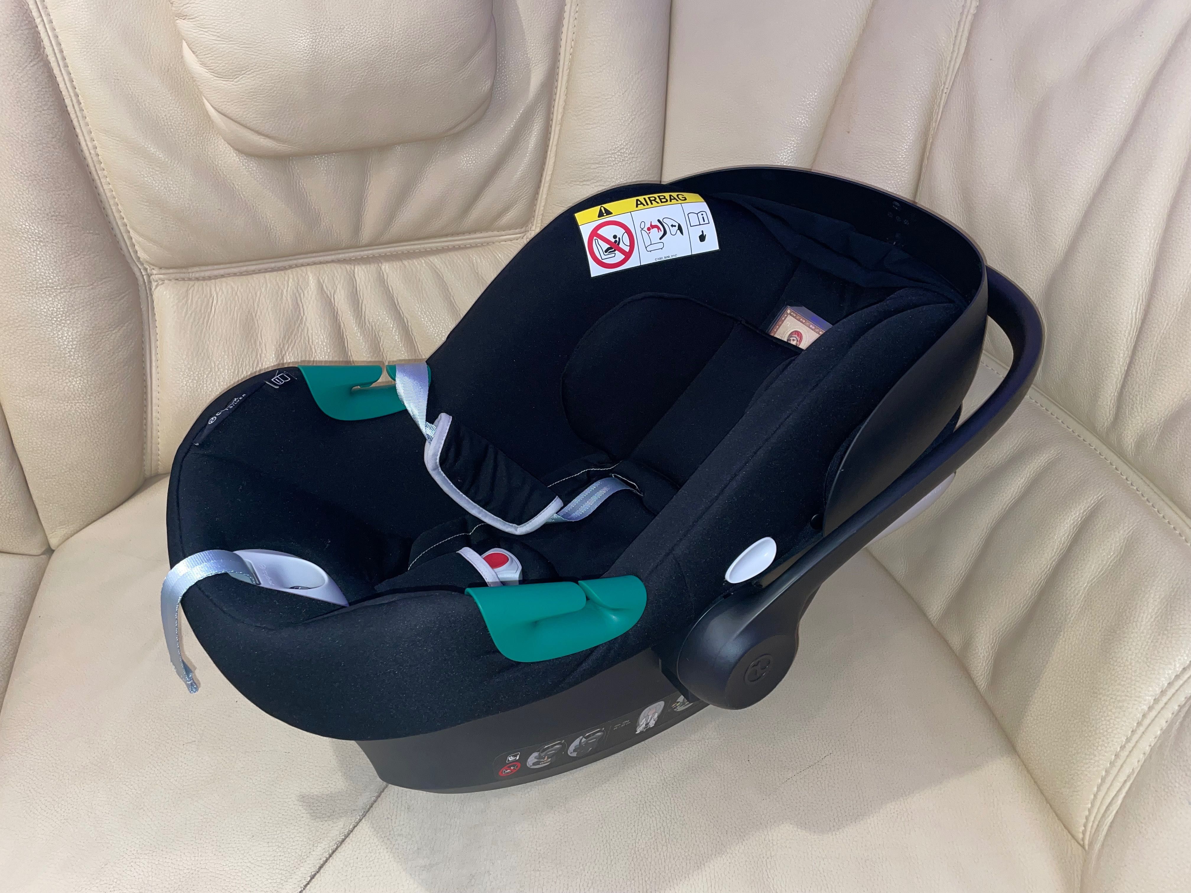 Fotelik samochodowy Cybex Aton B2 + baza +adaptery