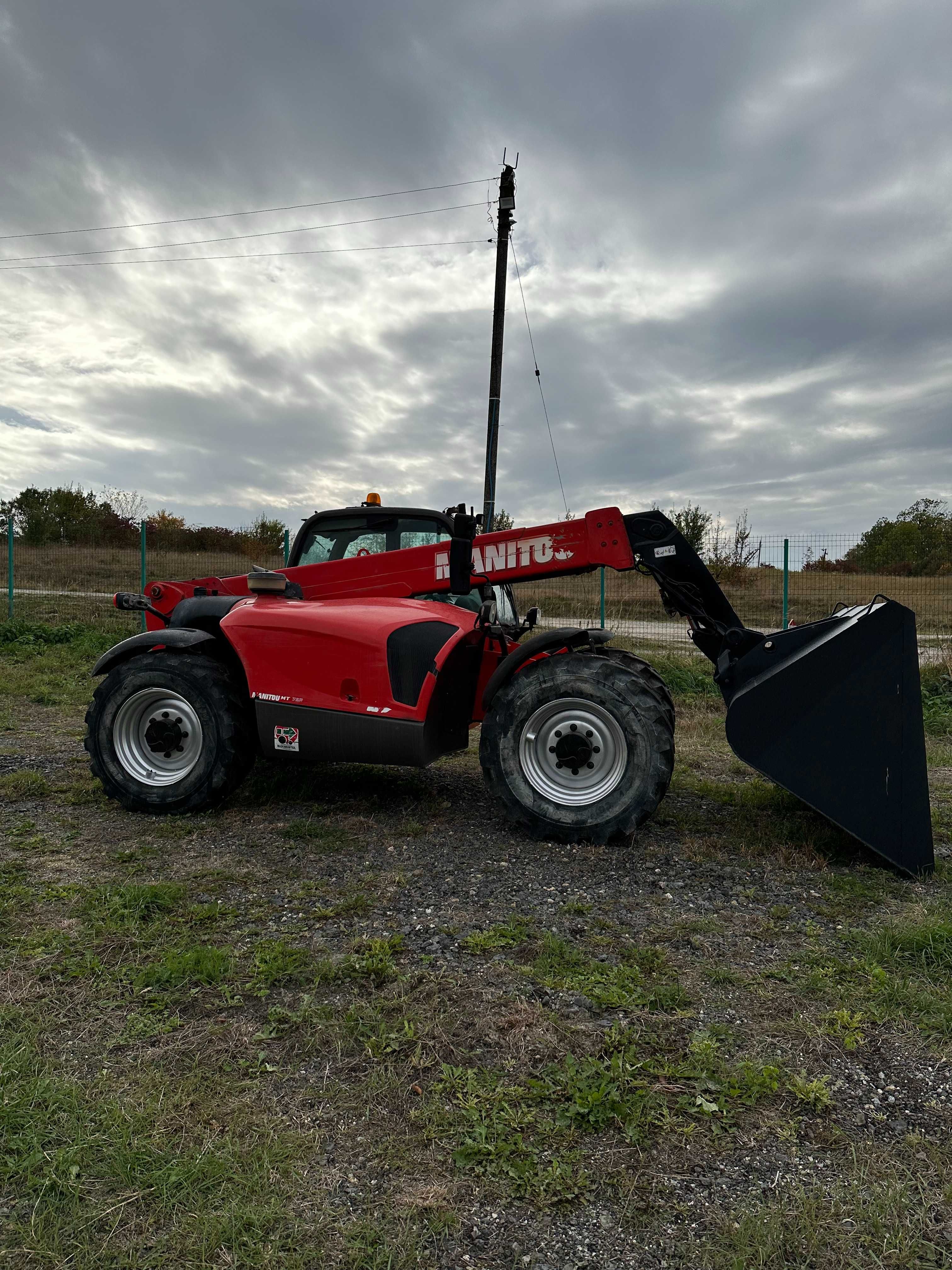 Навантажувач Manitou MT 731,2016рік,з Данії