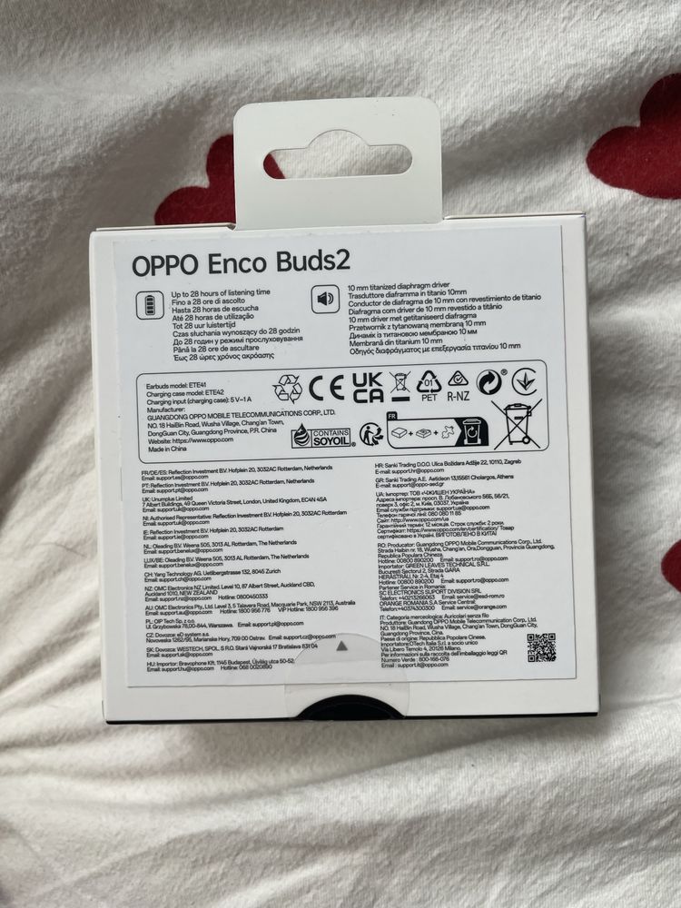 OPPO Enco Buds2 sluchawki