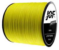 plecionka karpiowa Jof X8 300 m 0,28 mm żółta fluo 8 splotów