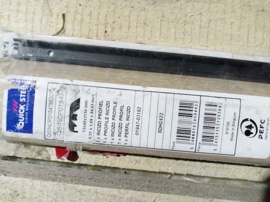 Profil Incizo Quick-Step 1847, 215cm