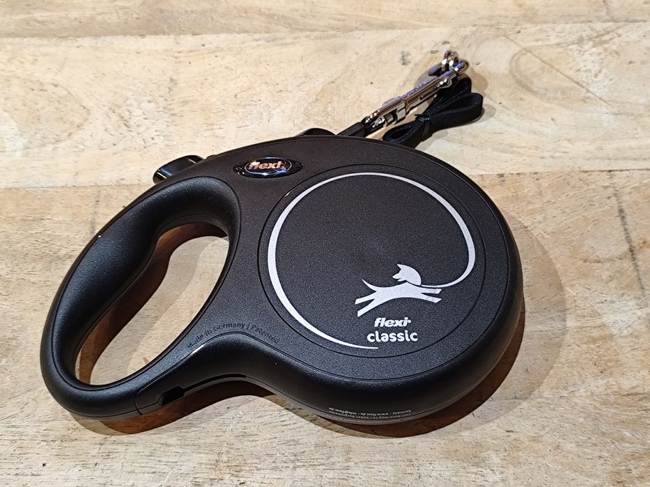 Smycz dla psa Flexi L taśma 8 m