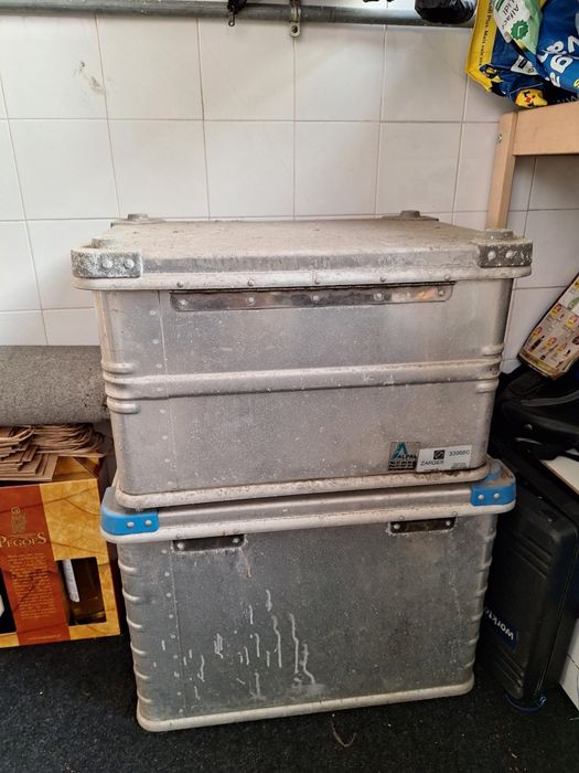 Duas Malas alumínio para moto