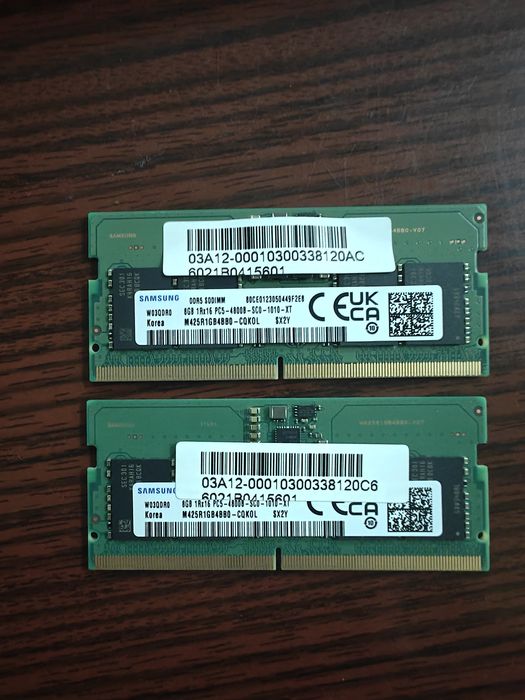 Samsung DDR5 SO-DIMM 16Gb (2x8) PC5-4800-SC0-1010-XT