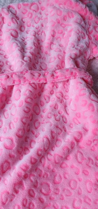 Robe polar rosa quentinho