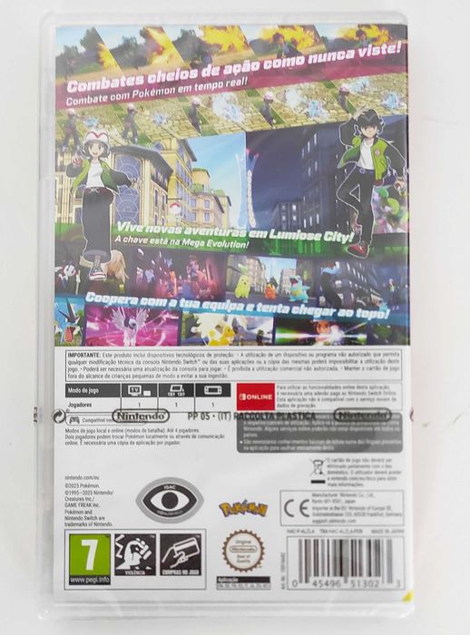 Pokémon Legends : Z-A - [NOVO/SELADO[ - Nintendo Switch - Jogo