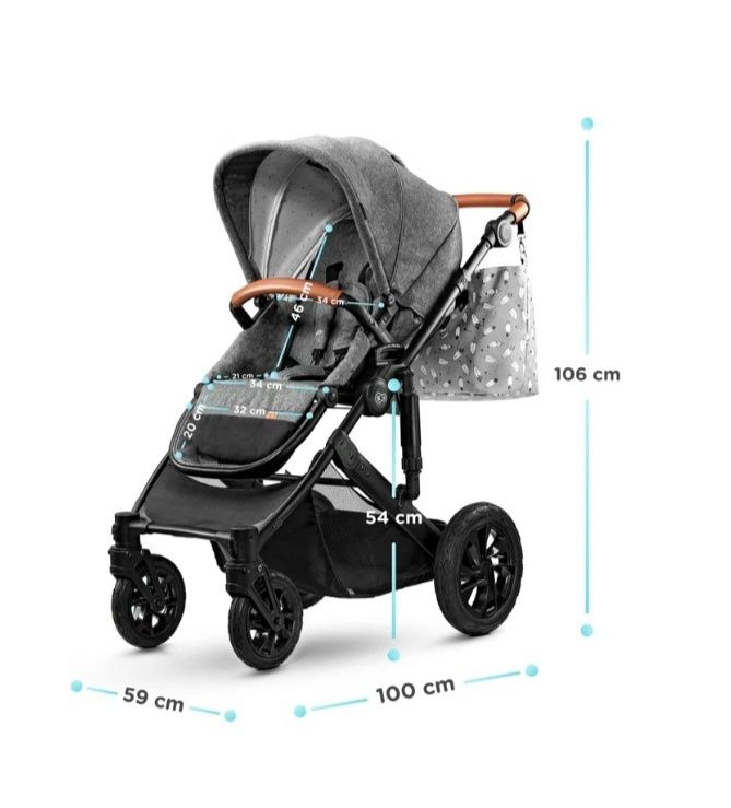 Carrinho Kinderkraf Prime 3 em 1