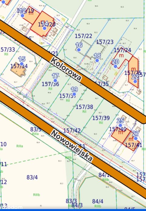 Działka budowlana uzbrojona 450m2 gotowa do budowy