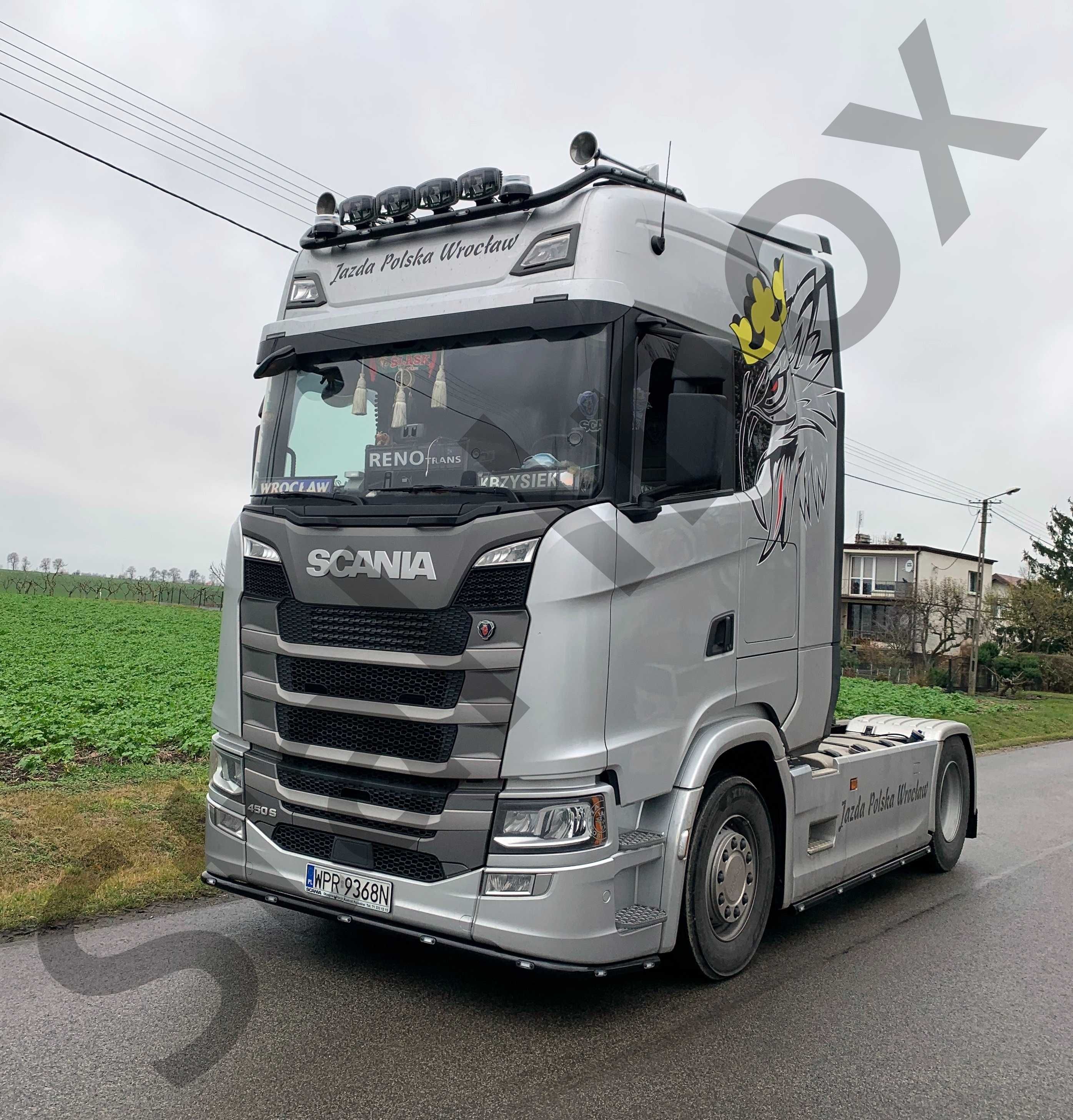 Orurowanie górne Scania S next generation oświetlenie LED producent