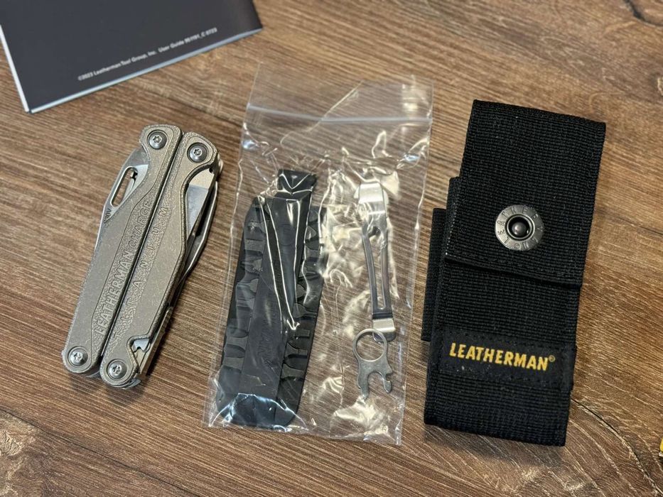 Leatherman Charge TTI Plus - топовый мультитул с клинком из s30v