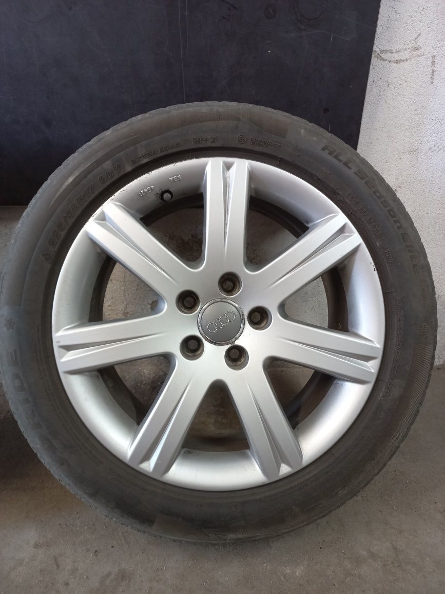 Felgi 5x112x17 opony 225/50/17