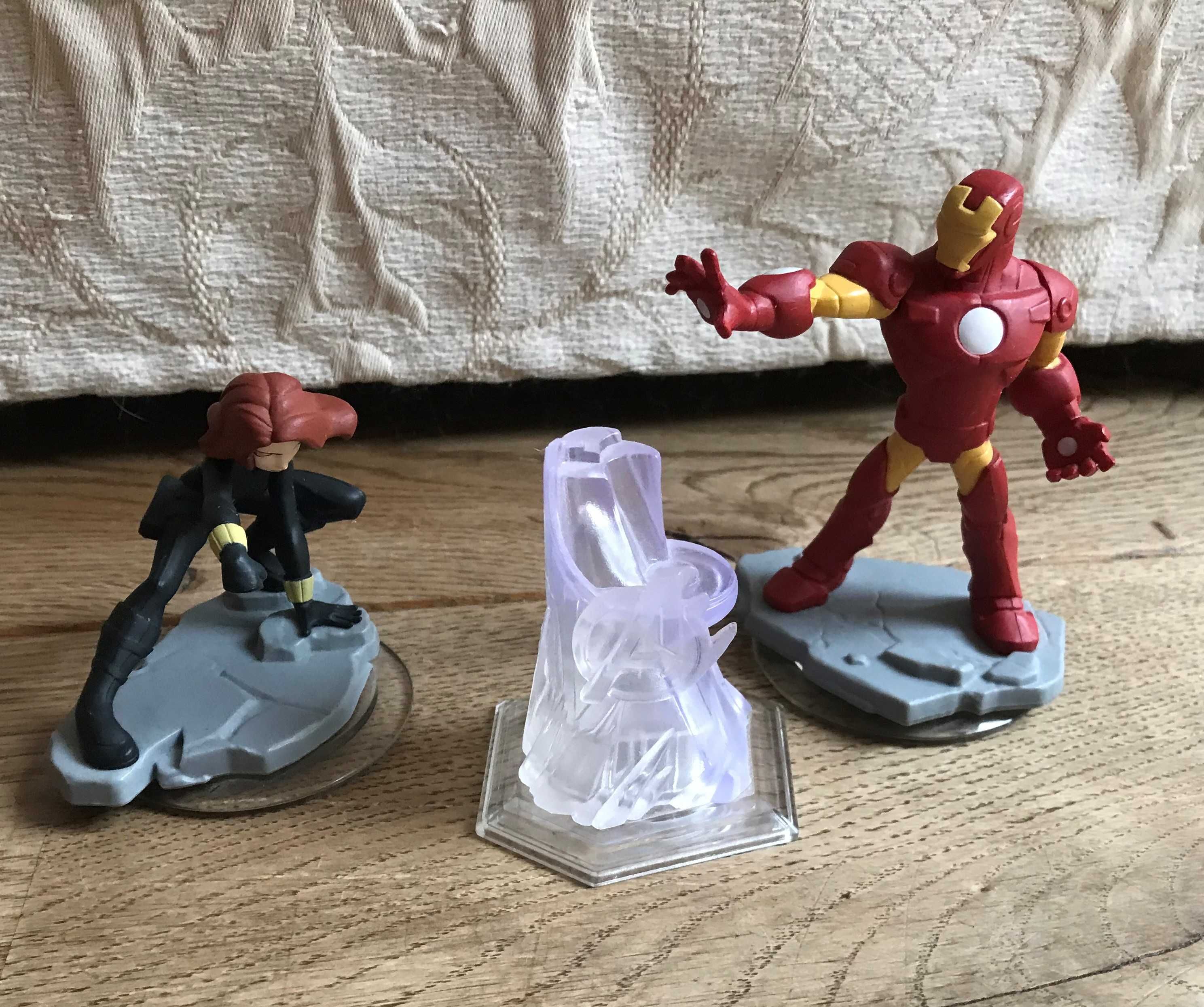 Disney Infinity Marvel 3 szt. Świat Avengers, Iron Man, Black Widow