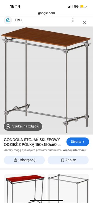 Wyposażenie sklepu manekin dzieciecy lada ekspozytory