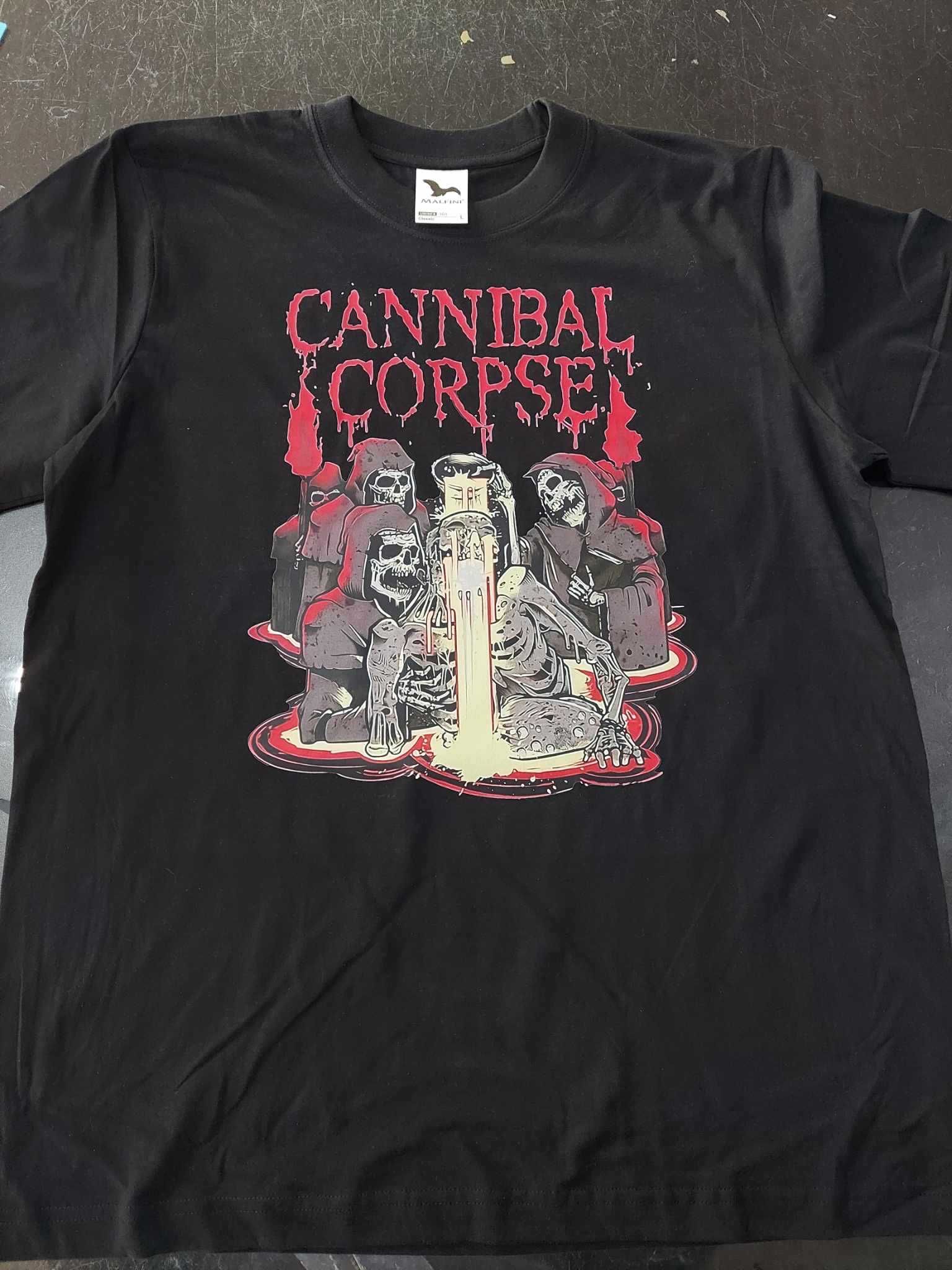 Koszulki Cannibal Corpse Koszulka zestaw t-shirt death metal rozmiar L