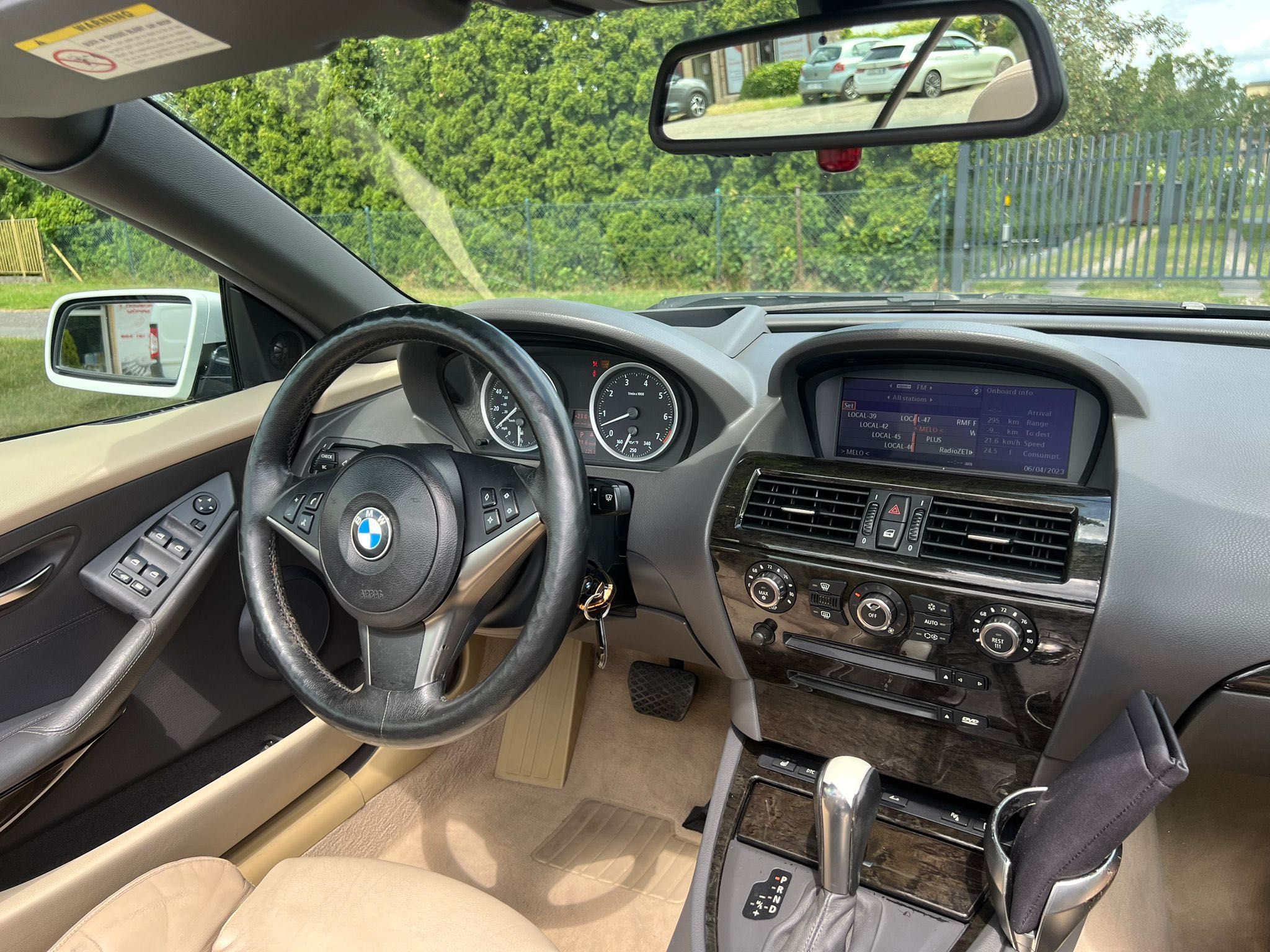 bmw 645i cabrio super stan auta zamiana