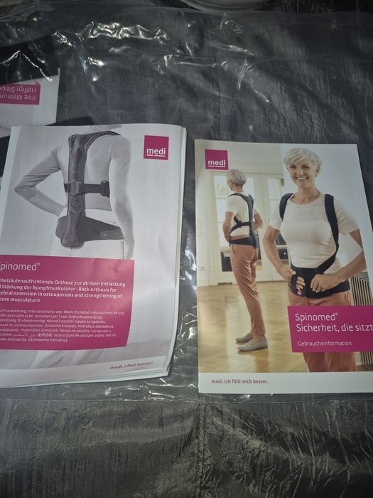 Corretor de coluna cervical  e toraxico